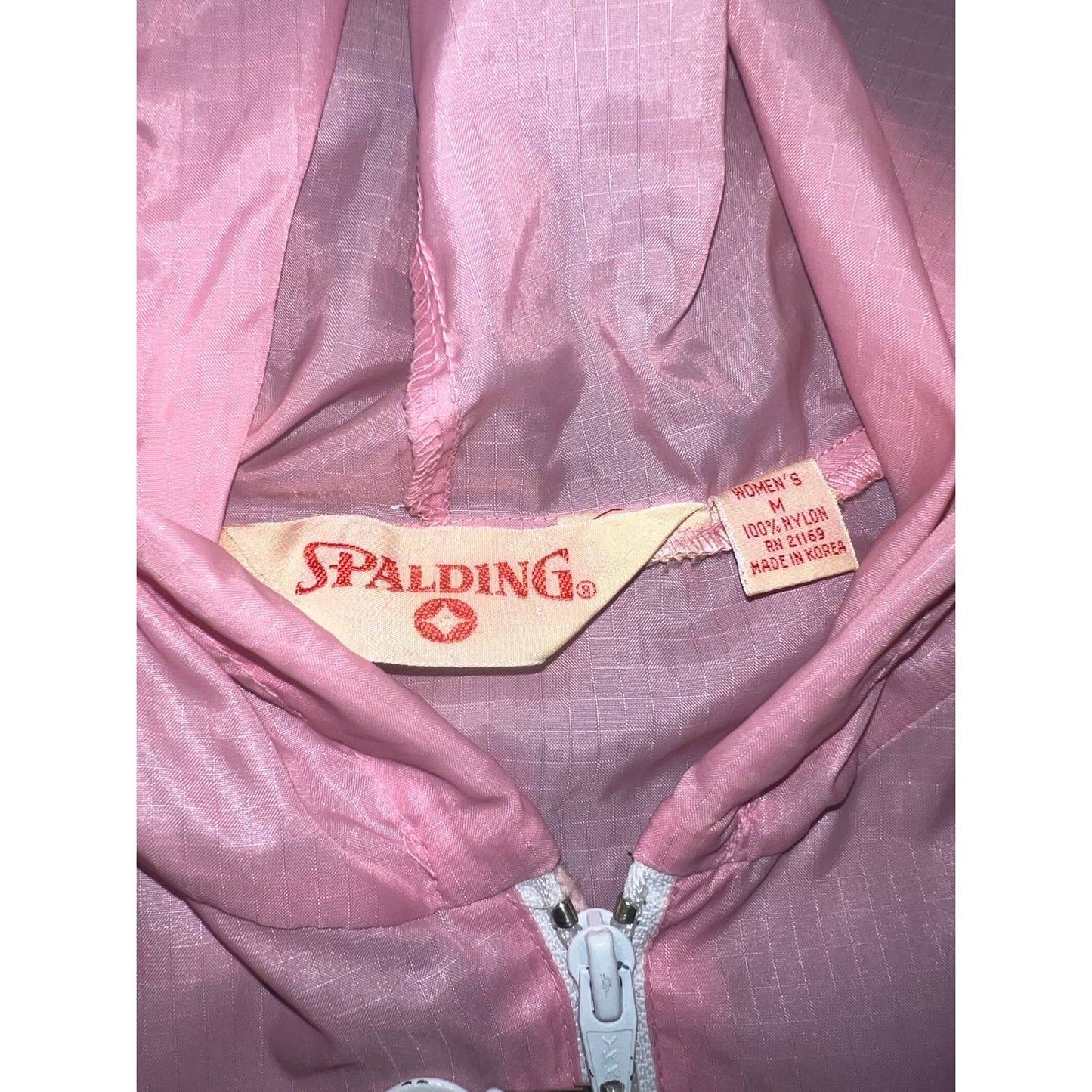 Vintage Spaulding Windbreaker 90’s pink