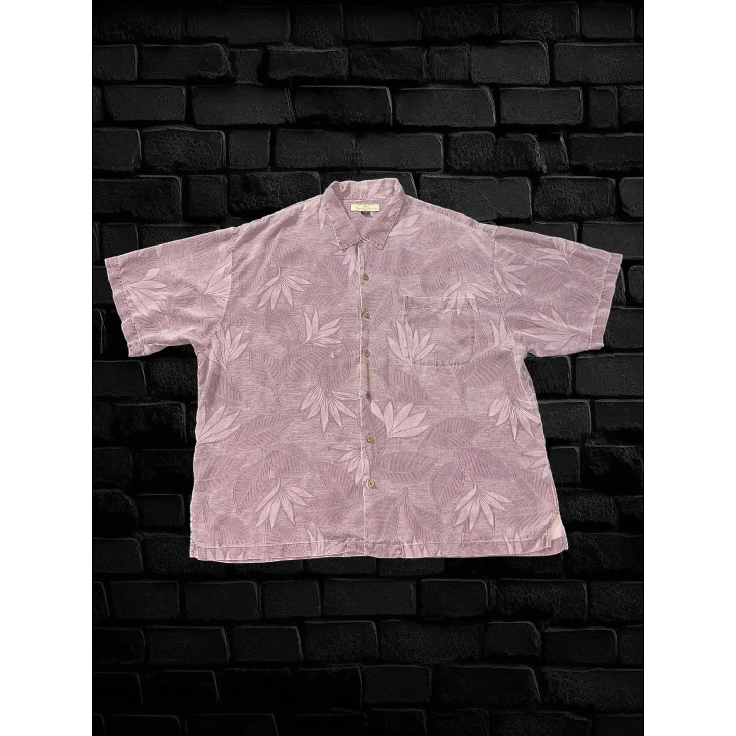 Tommy Bahama Collar Shirt Silk