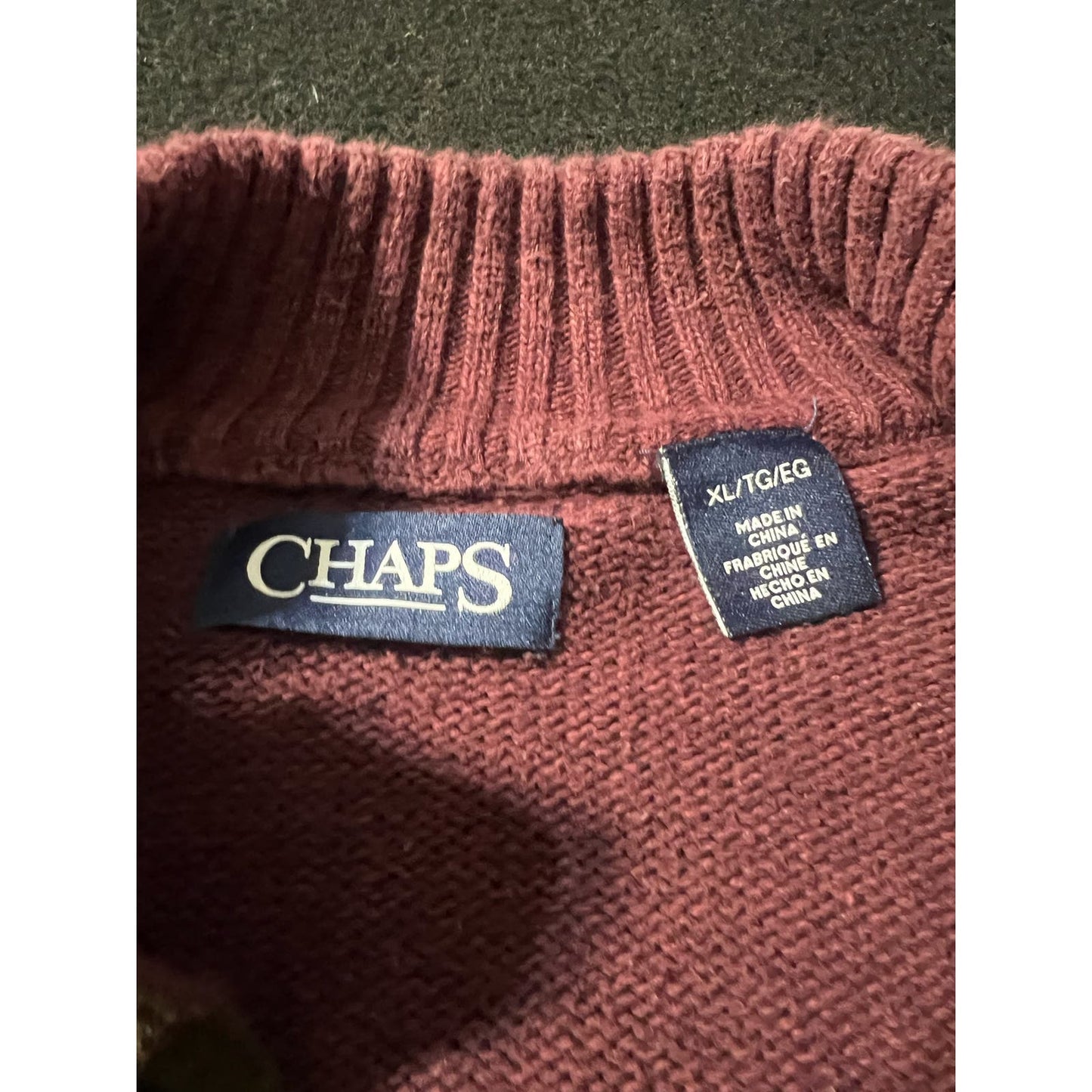 Vintage Y2K chaps sweater